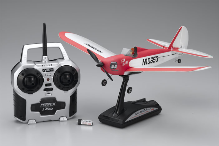 Kyosho FLYBABY MINIUM RED READY SET